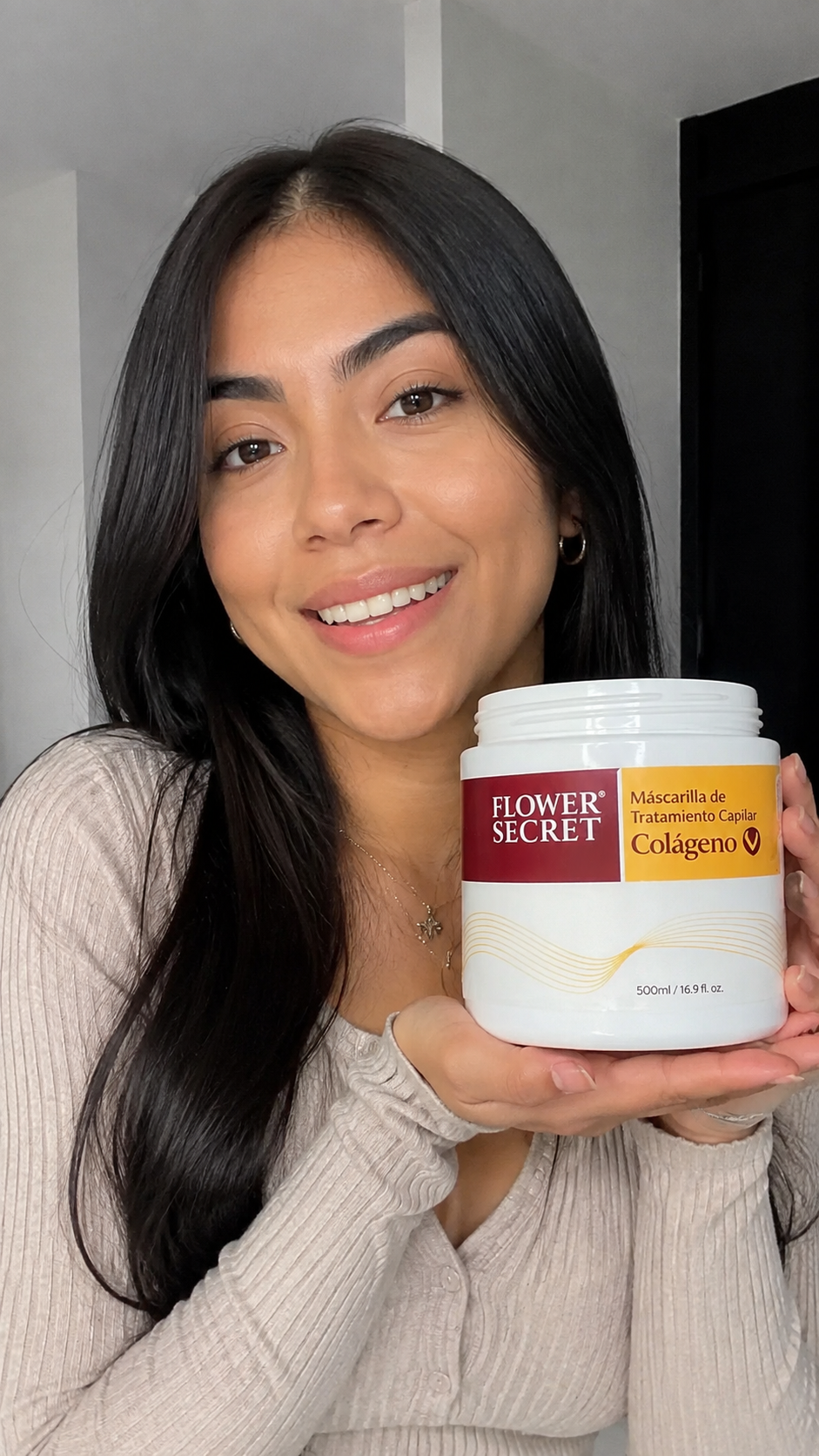 Mascarilla Capilar de Colágeno Flower Secret – Pack x2 Unidades