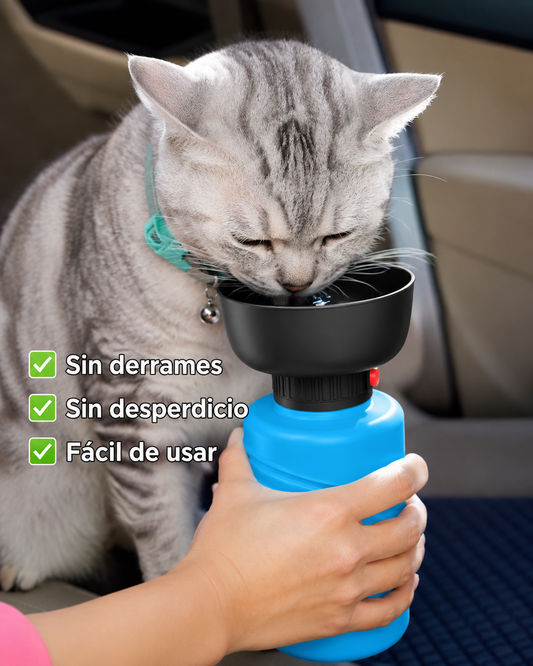 ❤️ Dale a tu mascota la hidratación que necesita donde quiera que vayan. ¡Haz tu pedido hoy y disfruta de cada aventura junto a tu mejor amigo!