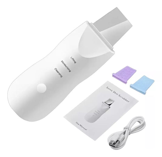 Espátula Facial Ultrasónica – Peeling, Lifting y Limpieza Profunda