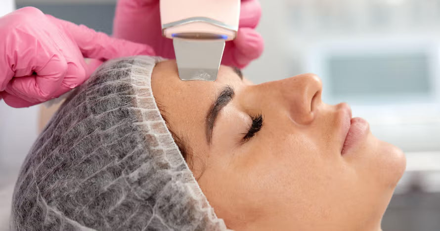 Espátula Facial Ultrasónica – Peeling, Lifting y Limpieza Profunda